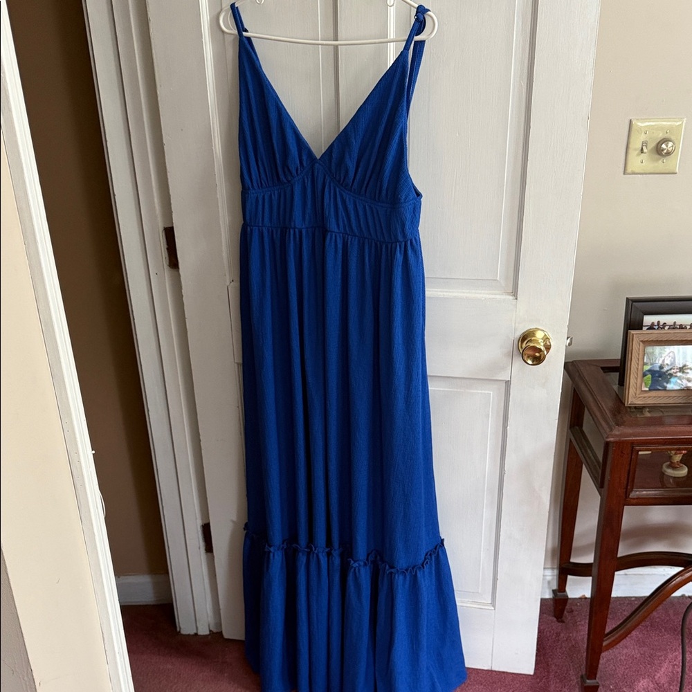 Rebdolls Deep Blue Maxi Dress